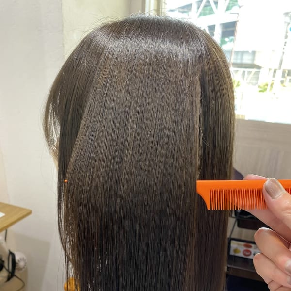 【Elme 八柱】髪質改善★ツヤツヤナチュラルストレート