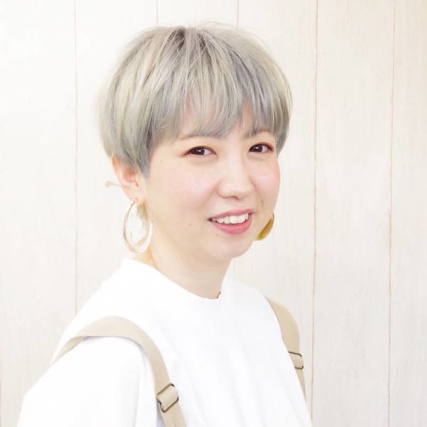 《Bridge》薄めのパープルカラーショート|Bridge