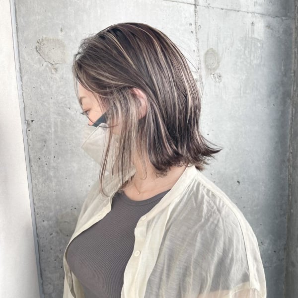 ★バレイヤージュ風オリジナルハイライト★