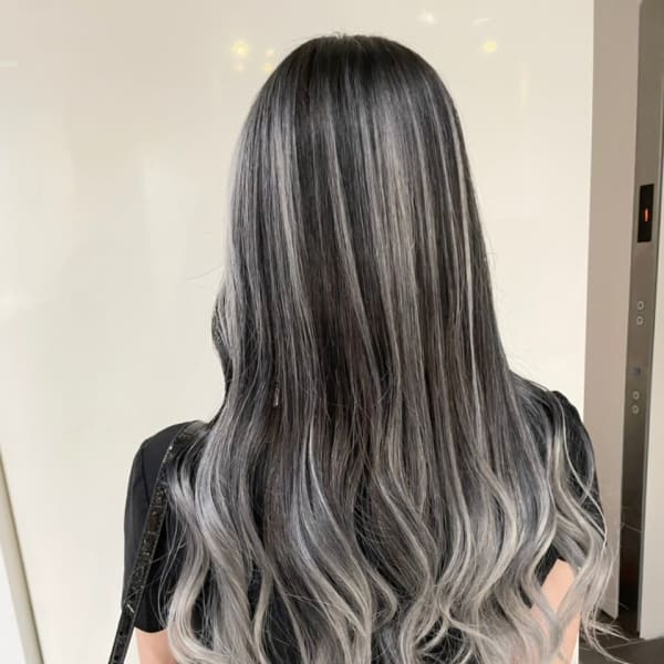 シルバー系ハイライト