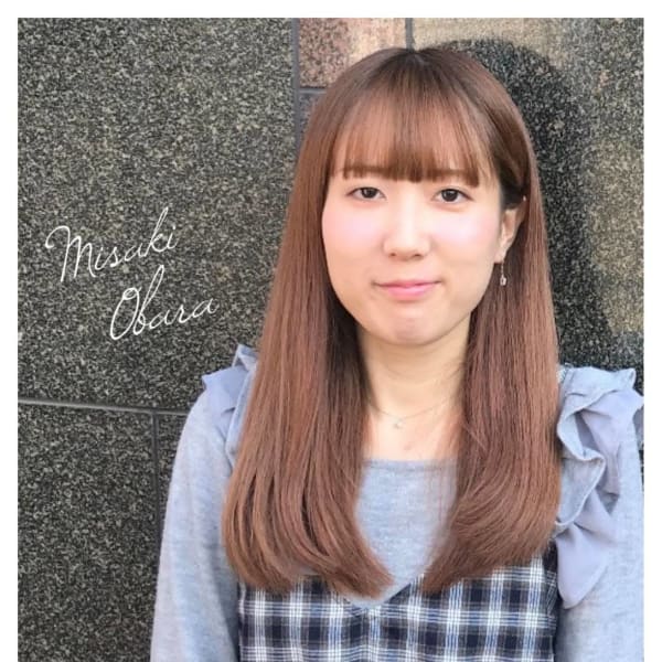 Hair design merci【ヘアーデザインメルシー】のスタッフ紹介。小原 美咲
