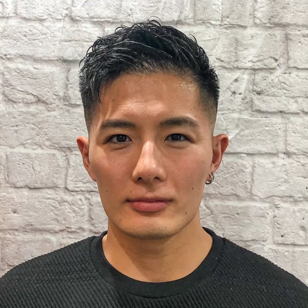 スキンフェード×濡れパン