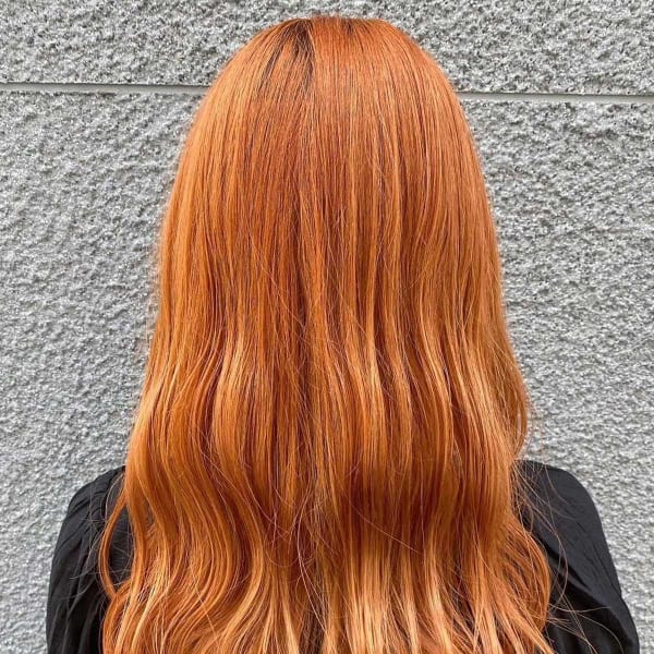 アプリコットオレンジ|ART HAIR UP-PU