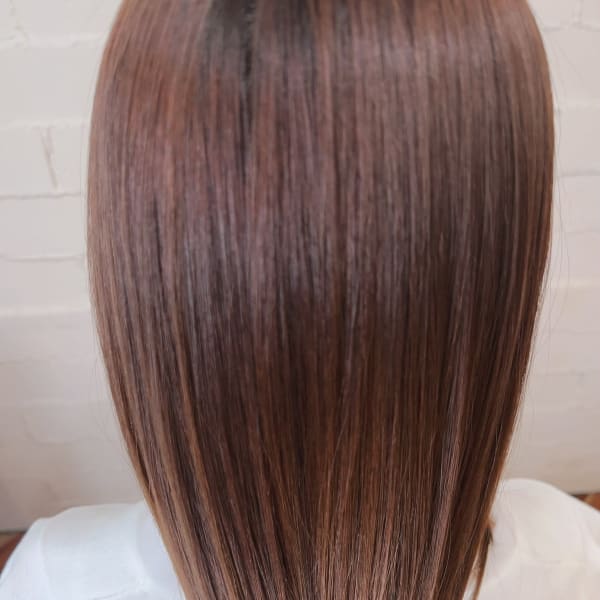 髪質改善◎ストレートロングヘア|atelier mim
