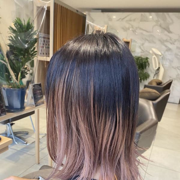 ブーケピンク（バレイヤージュ）