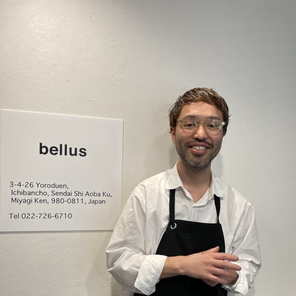bellus【ベルス】のスタッフ紹介。安部 酉一郎