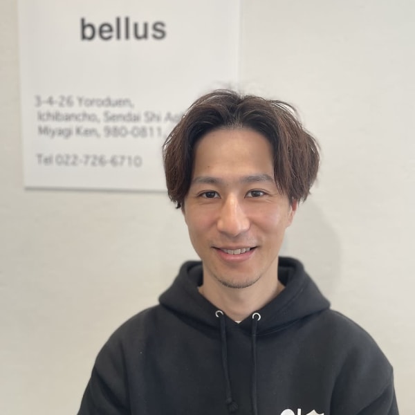 bellus【ベルス】のスタッフ紹介。水澤 良太