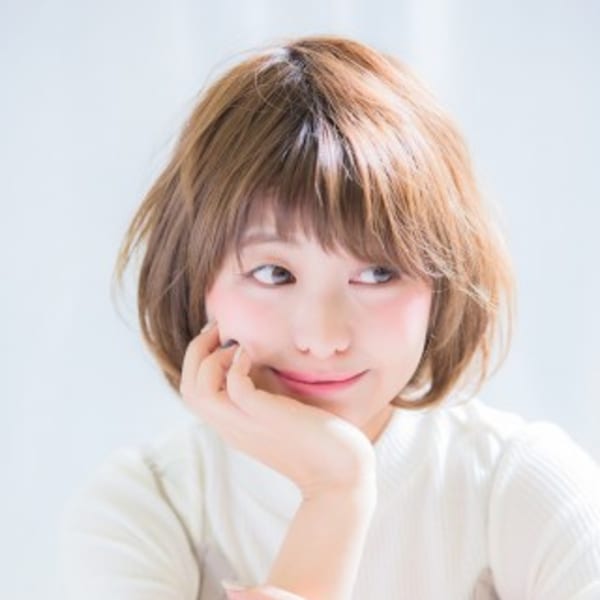 エアリーオン眉大人可愛いひし形ショート