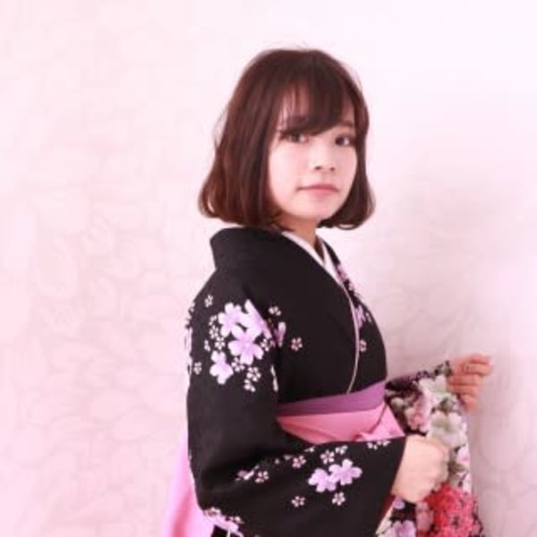 綱島袴着付け 卒業式 ヘアセット 着物ヘア