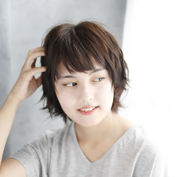 20代30代40代 大人を保てるショートウルフ【枚方】