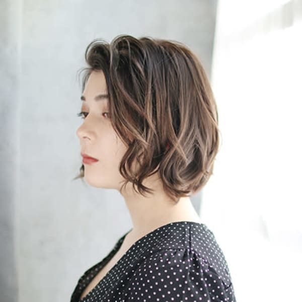20代30代40代 コクのある大人モードボブ【枚方】