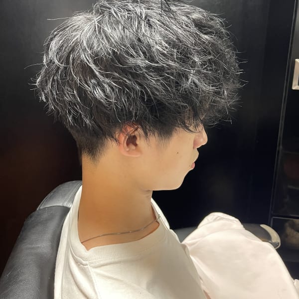 ツーブロック×ツイスパ  20代/30代/理容室/美容室