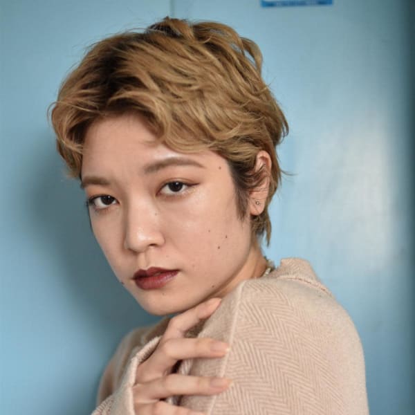 メンズライクな女子ショート