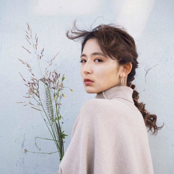 ロングヘア簡単アレンジ