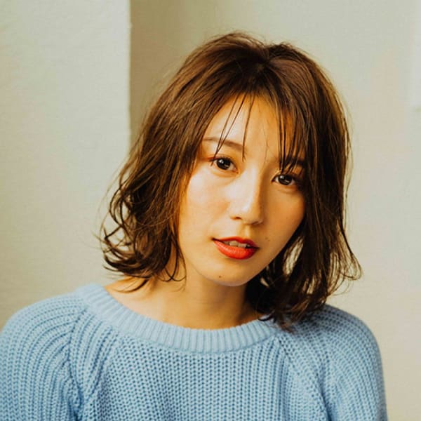 ゆるふわ外ハネミディ