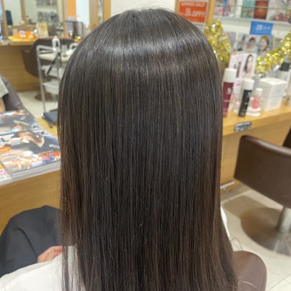 ロング/髪質改善ストレート/SARA@廣谷