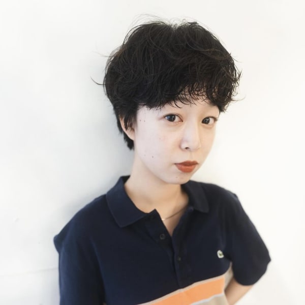 《e's中目黒美容室》ルーズでキュートなパーマ【Genta】