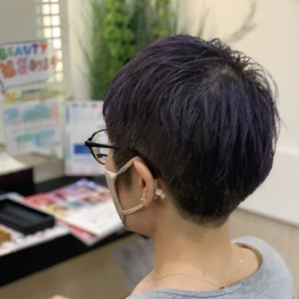 ダブルカラー×パープル