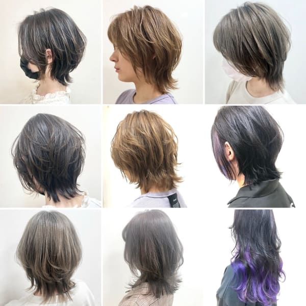 ☆ウルフスタイル特集☆　フワッと軽い　ネオウルフ