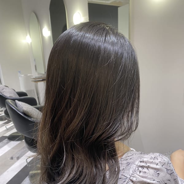 ネビージュ/大人かわいい/こなれミディ/韓国ヘア[人形町駅]