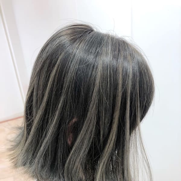 3Dハイライトカラー☆グレーシルバー