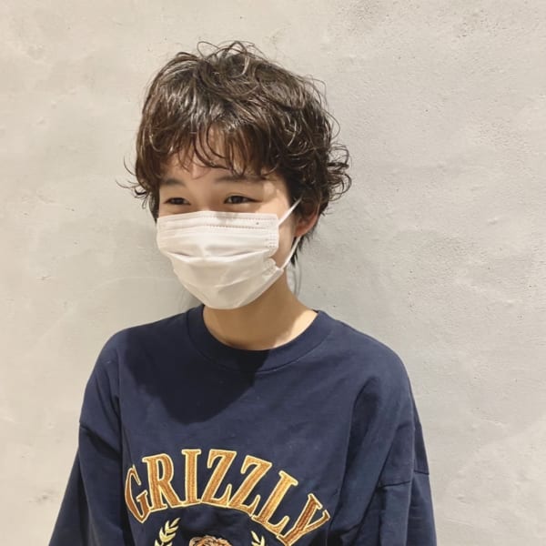 無造作オシャレパーマ