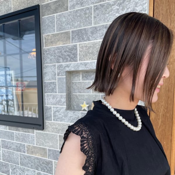 ぱつっとミニボブ|petithair & eyelash