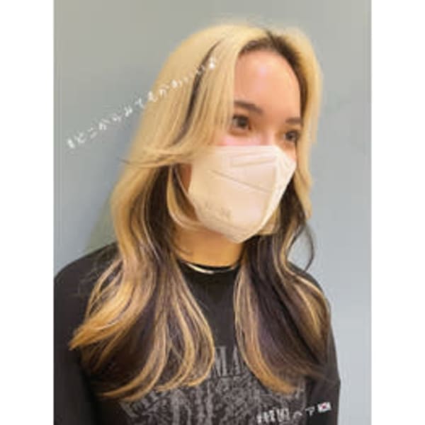 攻めた韓国ヘアもできちゃいます☆