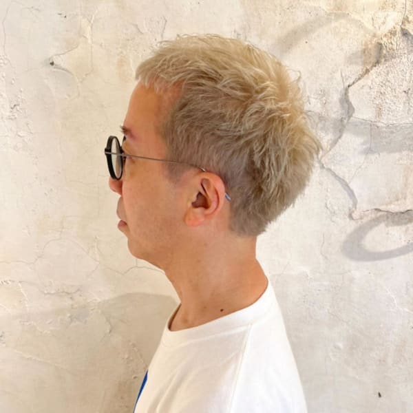 【Reir吉祥寺】*毛束ショート+アッシュゴールド*