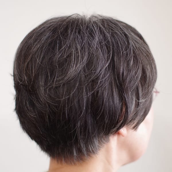 つむじもふわっとパーマスタイル