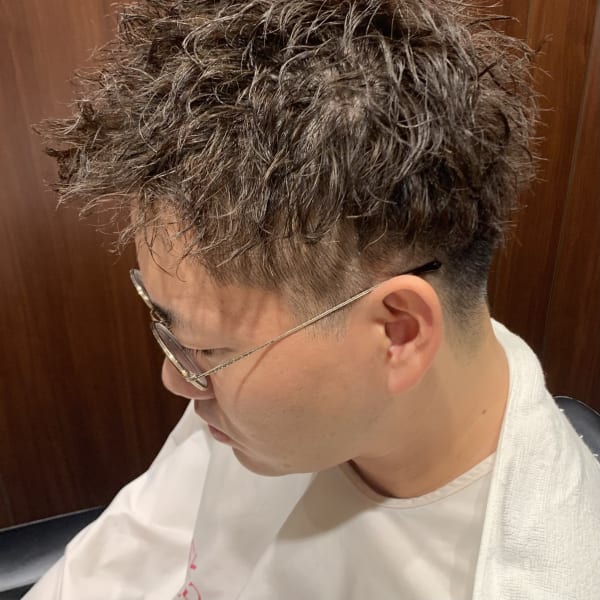 ショートツイストパーマ/港区/六本木/メンズカット