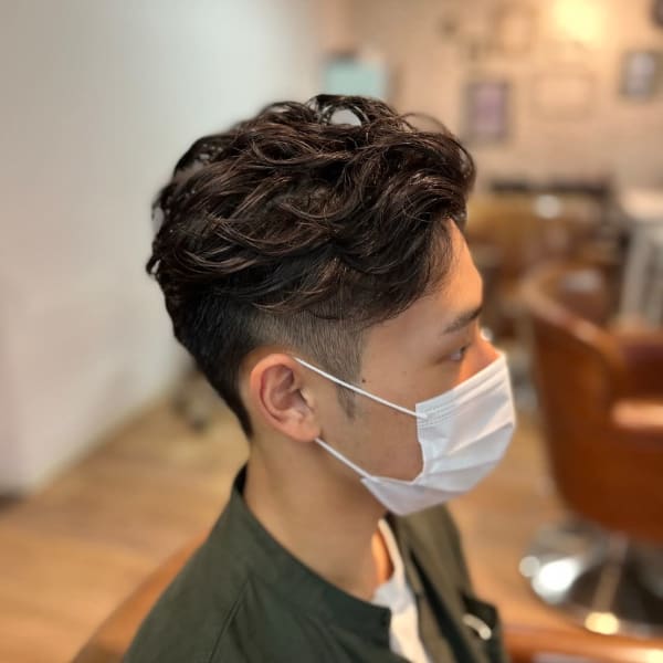 メンズパーマ|Afinar 上大岡店