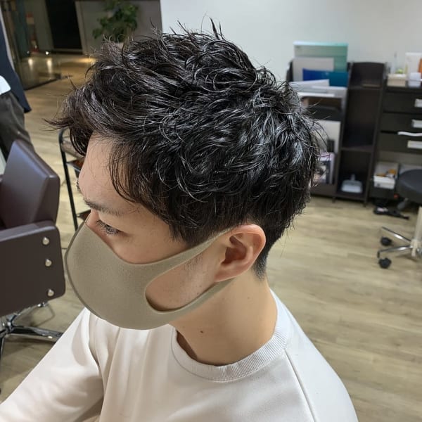 ◇ツイストスパイラルパーマ/アップバング/ショートレイヤー