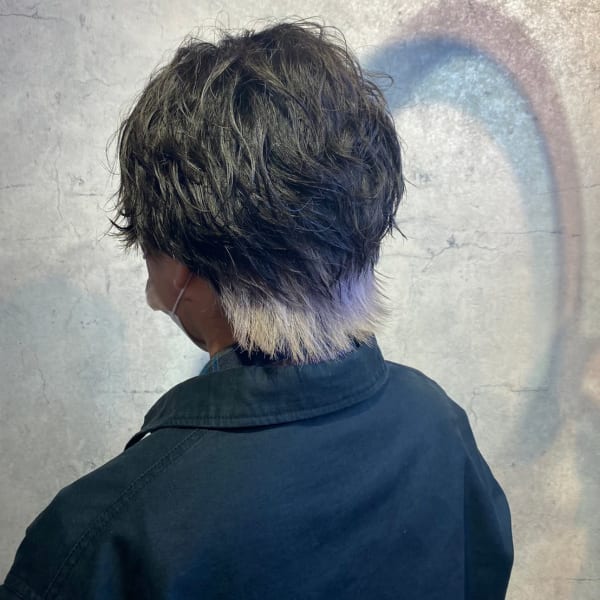 メンズ裾カラー|Afinar 上大岡店