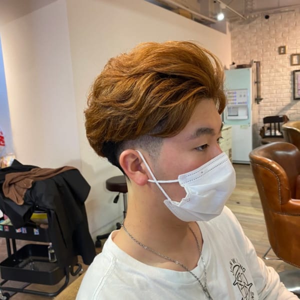 メンズカットカラー|Afinar 上大岡店