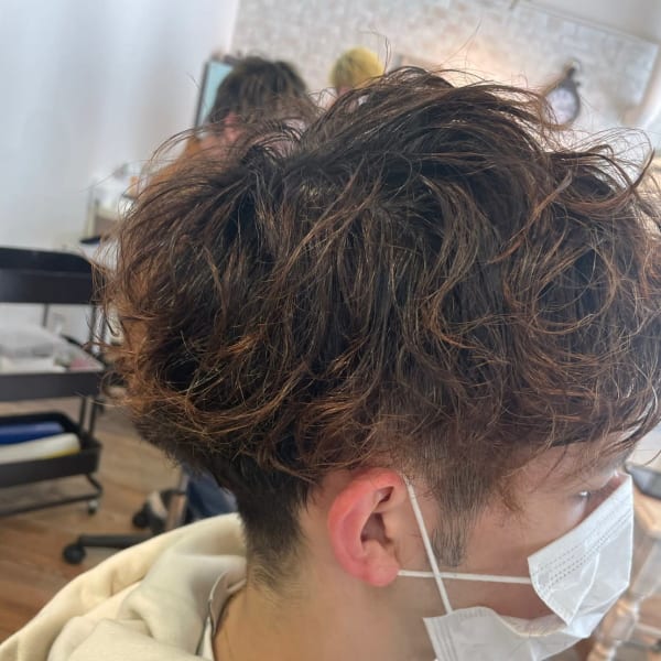 メンズパーマ|Afinar 上大岡店