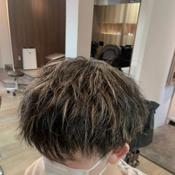 メンズメッシュカラー|Afinar 上大岡店