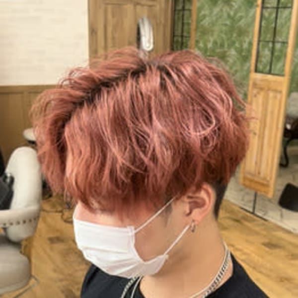 シアーレッド×センターパート|PETZ chocolat