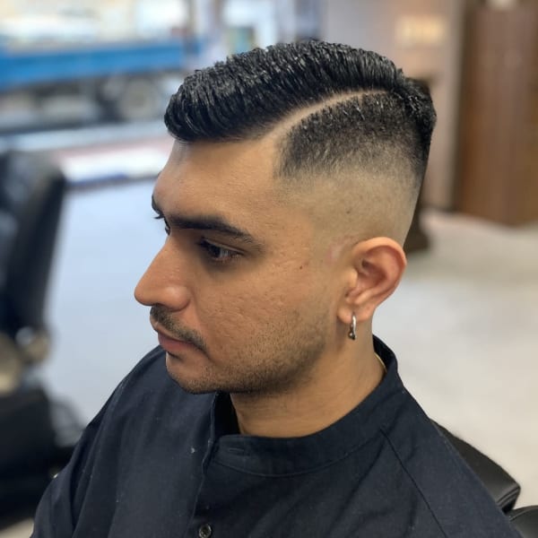 スキンフェード×7:3パート　【浦安】<理容室>|NEXUS&Co. 浦安店