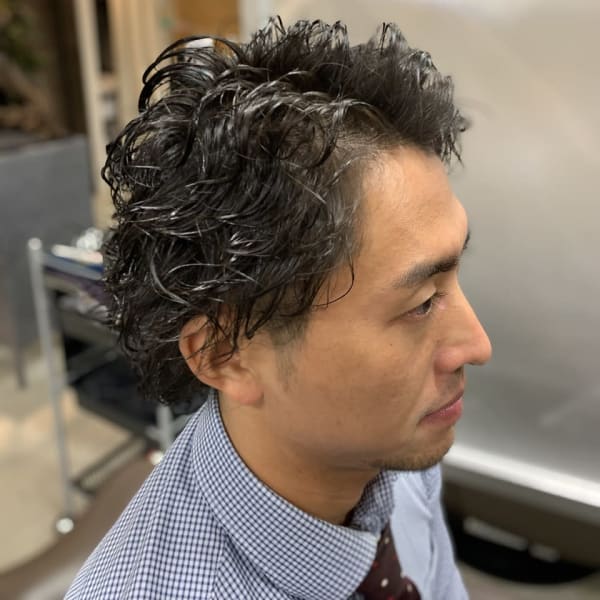 ビジネス×スパイラルパーマ[浦安/南行徳/西葛西]<理容室>|NEXUS&Co. 浦安店