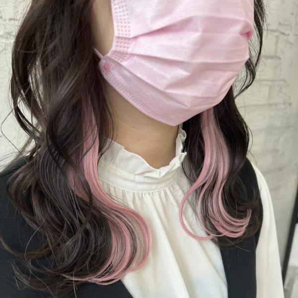 ペールピンクインナーエクステ9091