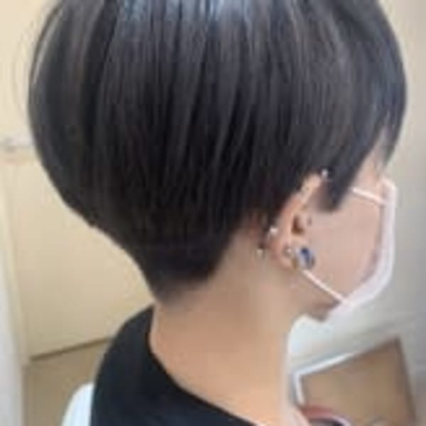 女性にも人気の刈り上げスタイル【RENJISHI 大川】