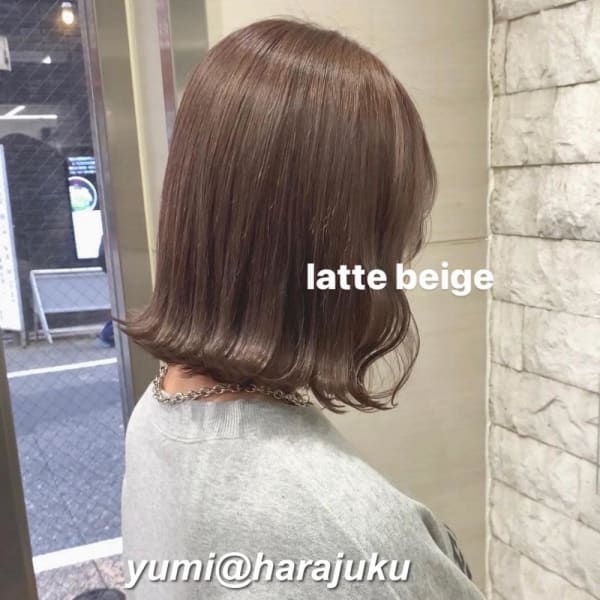 【担当yumi】大人気☆ラテベージュ