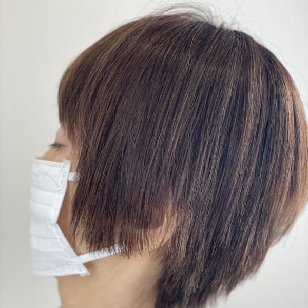 【酸性縮毛矯正】【髪質改善ストレート】