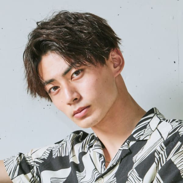 ツイストリバースアップバング|little×esta 大名