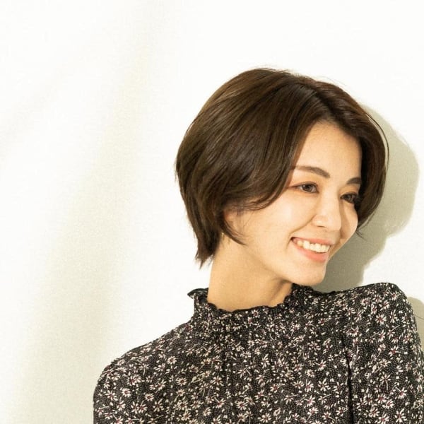 ”大人可愛い”マニッシュショート