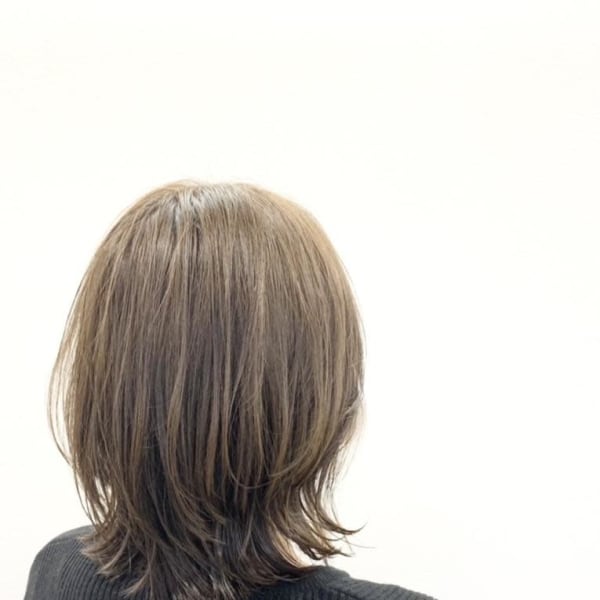 大人可愛い/髪質改善カラー