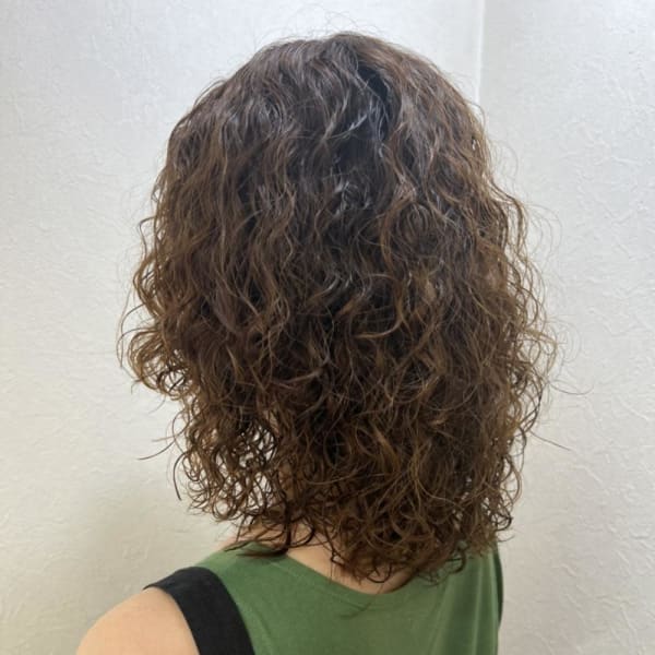 スパイラルパーマ