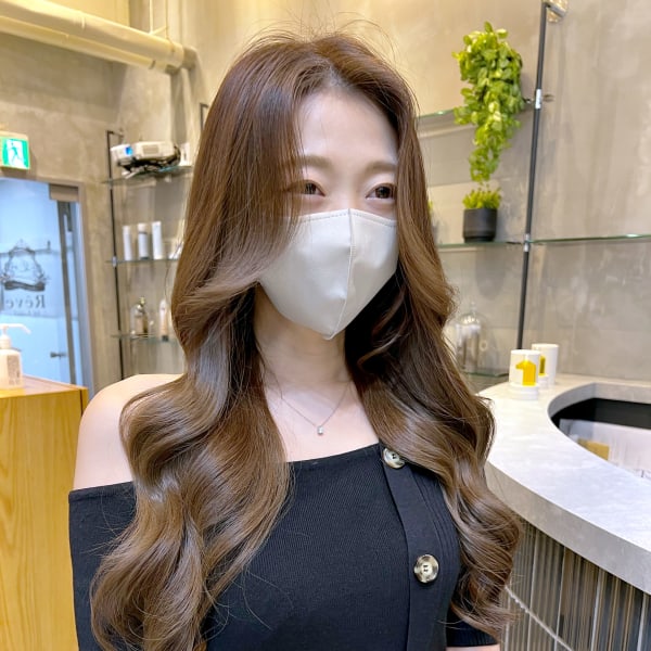 ヨシンモリ　大人韓国ヘア　ベージュ