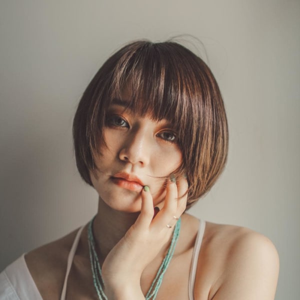 ショートボブ